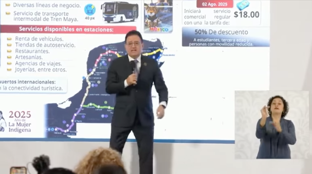 Falta muy poco para la inauguración del Tren Ligero este 20 de julio, como lo menciona el general Águila